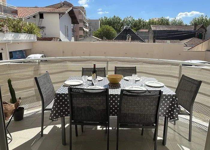 Apartamento T3 En Centre D'arcachon, 2 Min Plage, 5 Min Gare, Balcon, Parking Sécurisé, Wifi, Ménage Inclus - Fr-1-374-193 Arcachón