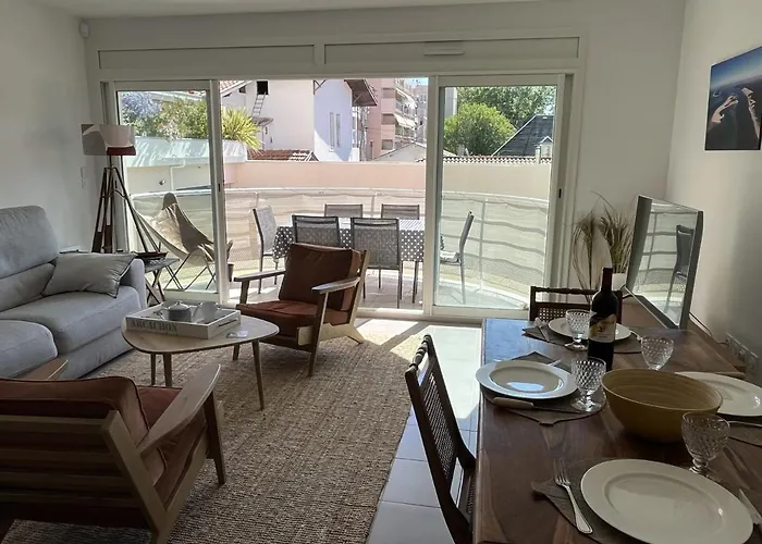 Apartamento T3 En Centre D'arcachon, 2 Min Plage, 5 Min Gare, Balcon, Parking Sécurisé, Wifi, Ménage Inclus - Fr-1-374-193 Arcachón