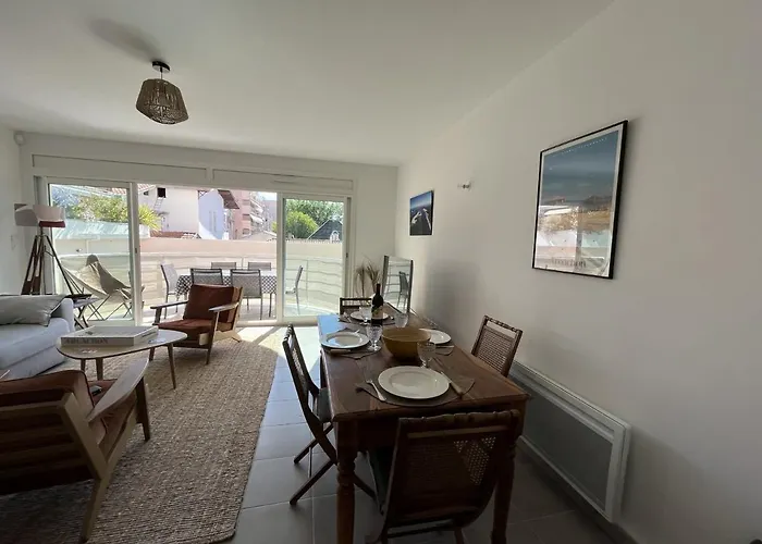 Lägenhet T3 En Centre D'arcachon, 2 Min Plage, 5 Min Gare, Balcon, Parking Securise, Wifi, Menage Inclus - Fr-1-374-193 Arcachon