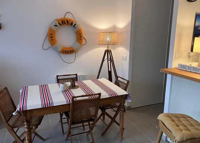 Lägenhet T3 En Centre D'arcachon, 2 Min Plage, 5 Min Gare, Balcon, Parking Securise, Wifi, Menage Inclus - Fr-1-374-193 Arcachon